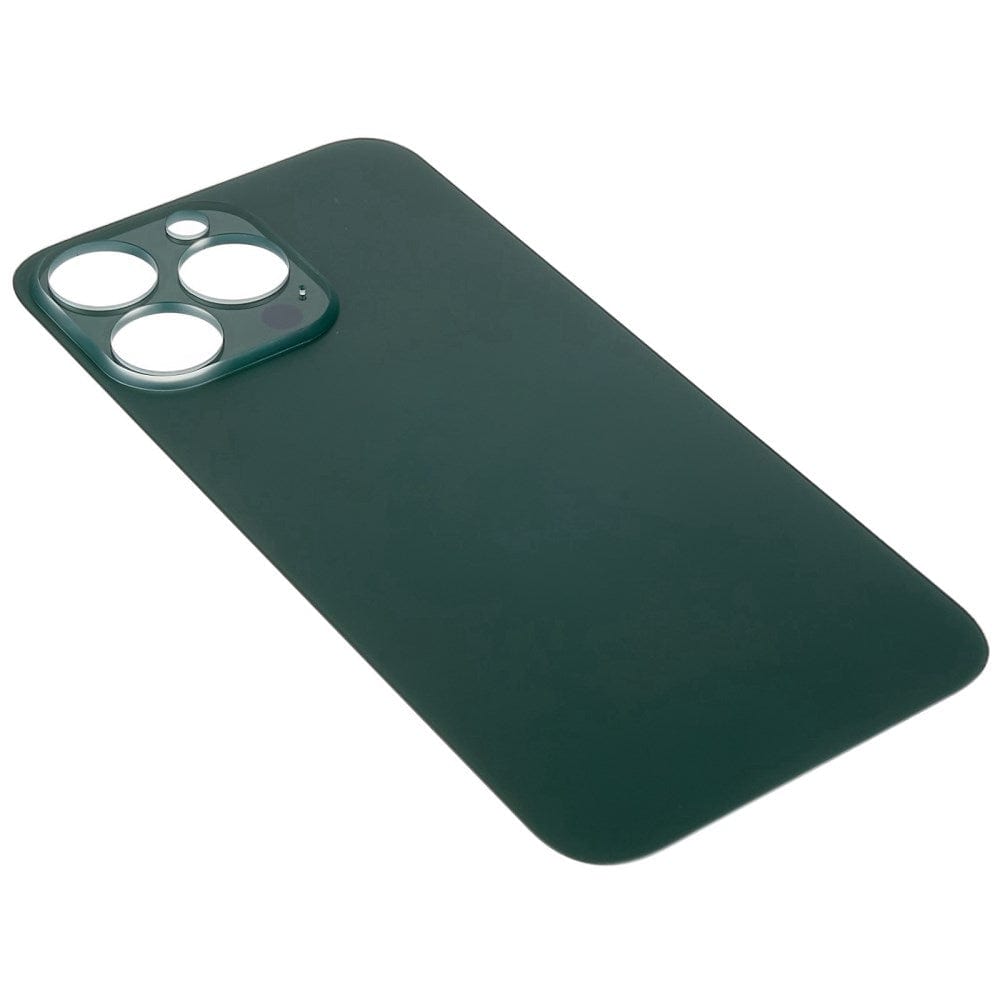 Livraison gratuite Vitres arrières Vitre arrière iPhone 13 Pro Vert (Big Hole)