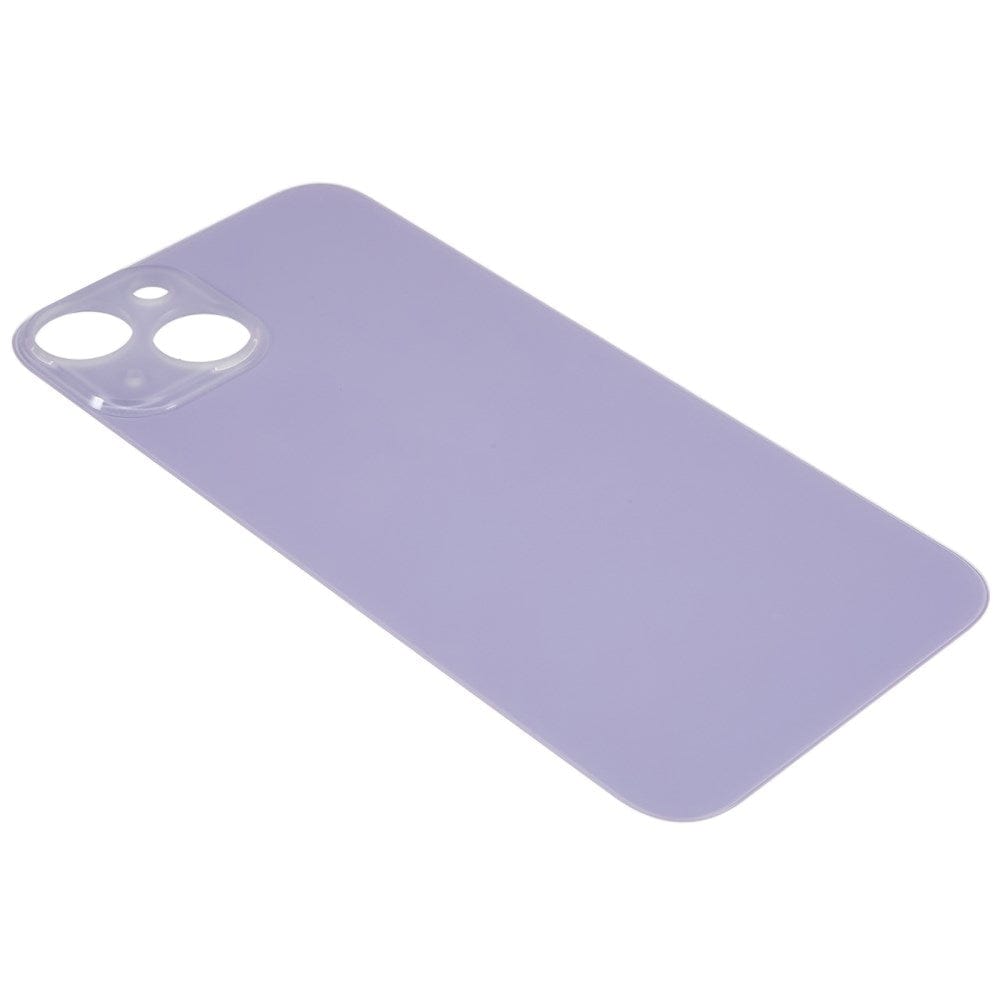 Livraison gratuite Vitres arrières Vitre arrière iPhone 14 Mauve (Big Hole)
