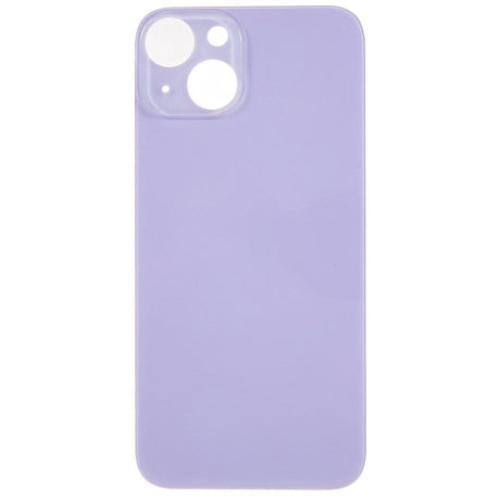 Livraison gratuite Vitres arrières Vitre arrière iPhone 14 Mauve (Big Hole)