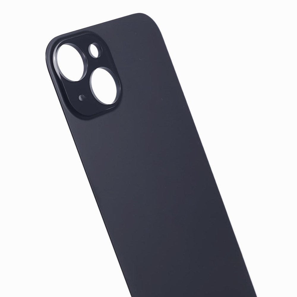 Livraison gratuite Vitres arrières Vitre arrière iPhone 15 Noir (Big Hole)