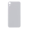 Livraison gratuite Vitres arrières Vitre arrière iPhone Xr Blanc (Big Hole)