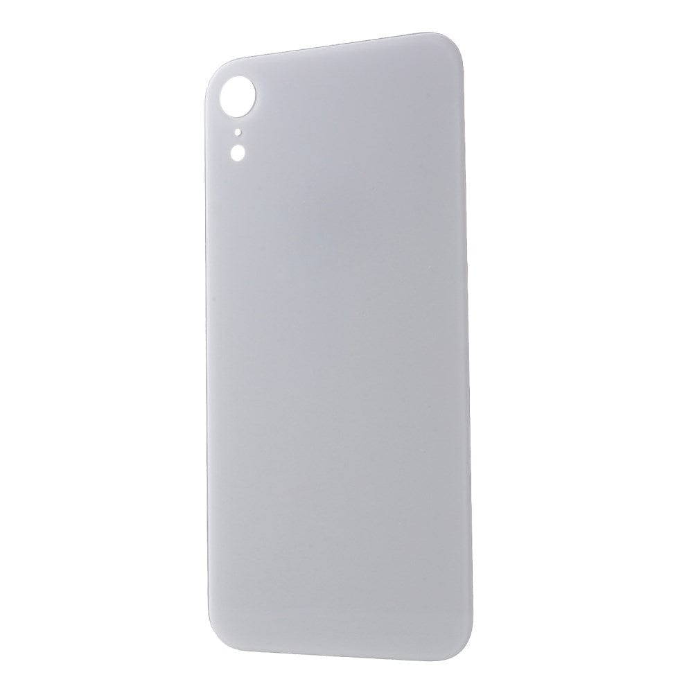 Livraison gratuite Vitres arrières Vitre arrière iPhone Xr Blanc (Big Hole)