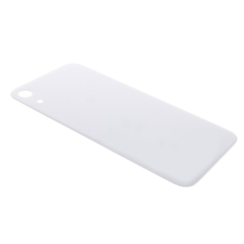 Livraison gratuite Vitres arrières Vitre arrière iPhone Xr Blanc (Big Hole)