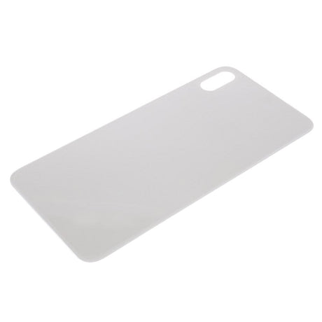 Livraison gratuite Vitres arrières Vitre arrière iPhone Xs Blanc (Big Hole)