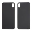 Livraison gratuite Vitres arrières Vitre arrière iPhone Xs Noir (Big Hole)