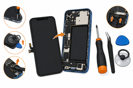 Comment remplacer l'écran d'un iPhone 13 ? Guide étape par étape