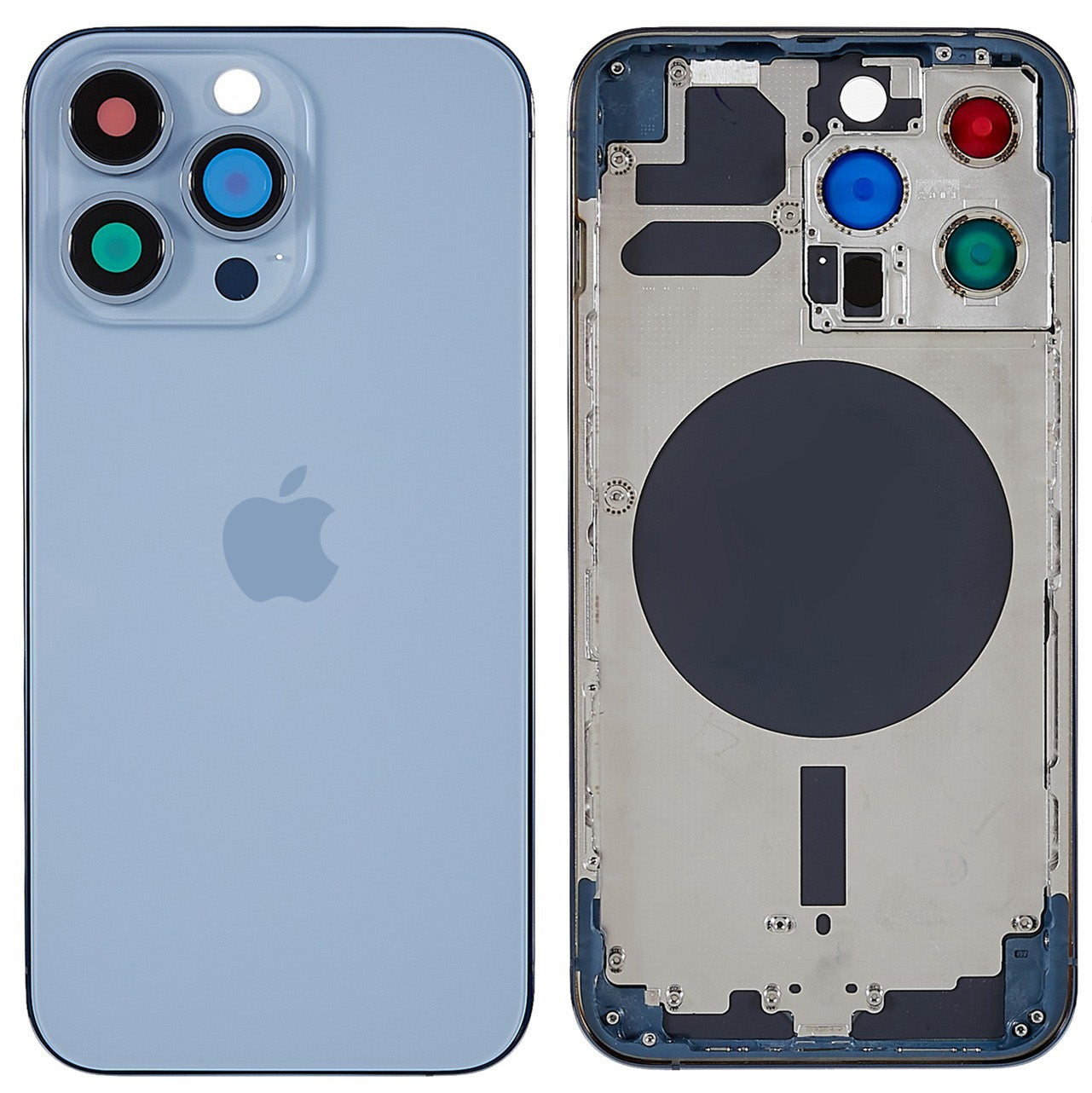 Châssis & Vitre arrière Apple iPhone 13 Pro Max Bleu Alpin