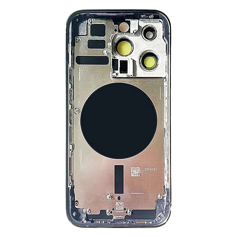 Châssis & Vitre arrière Apple iPhone 14 Pro Noir