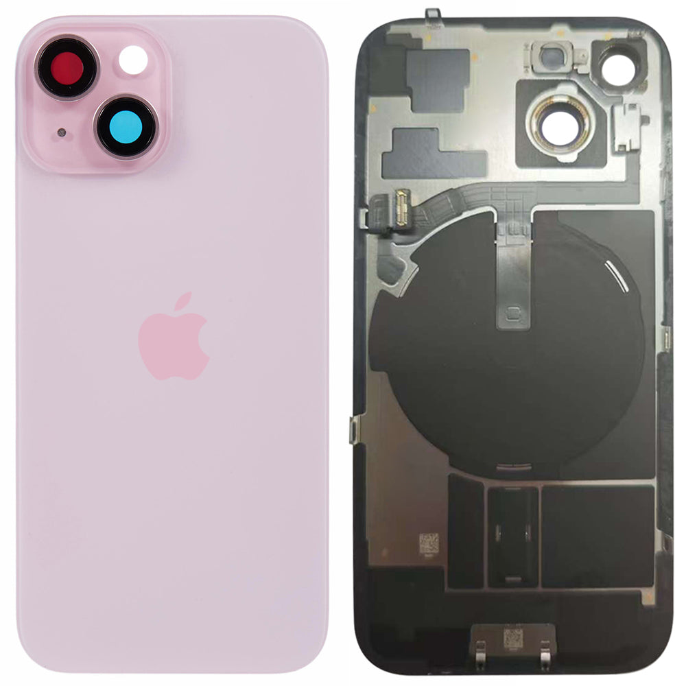 Vitre arrière Apple iPhone 15 Rose