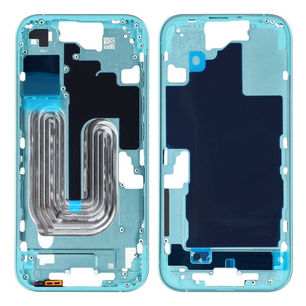 Châssis intermédiaire iPhone 16 Sarcelle