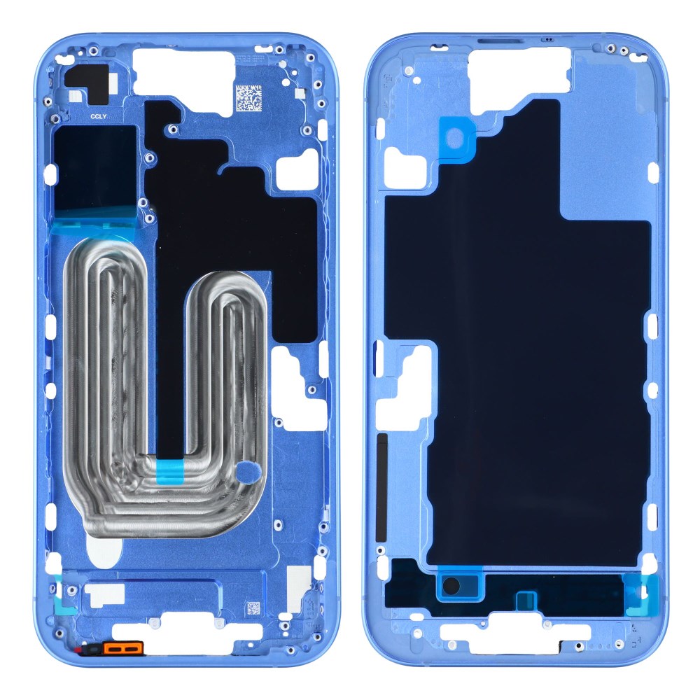 Châssis intermédiaire iPhone 16 Plus Outremer