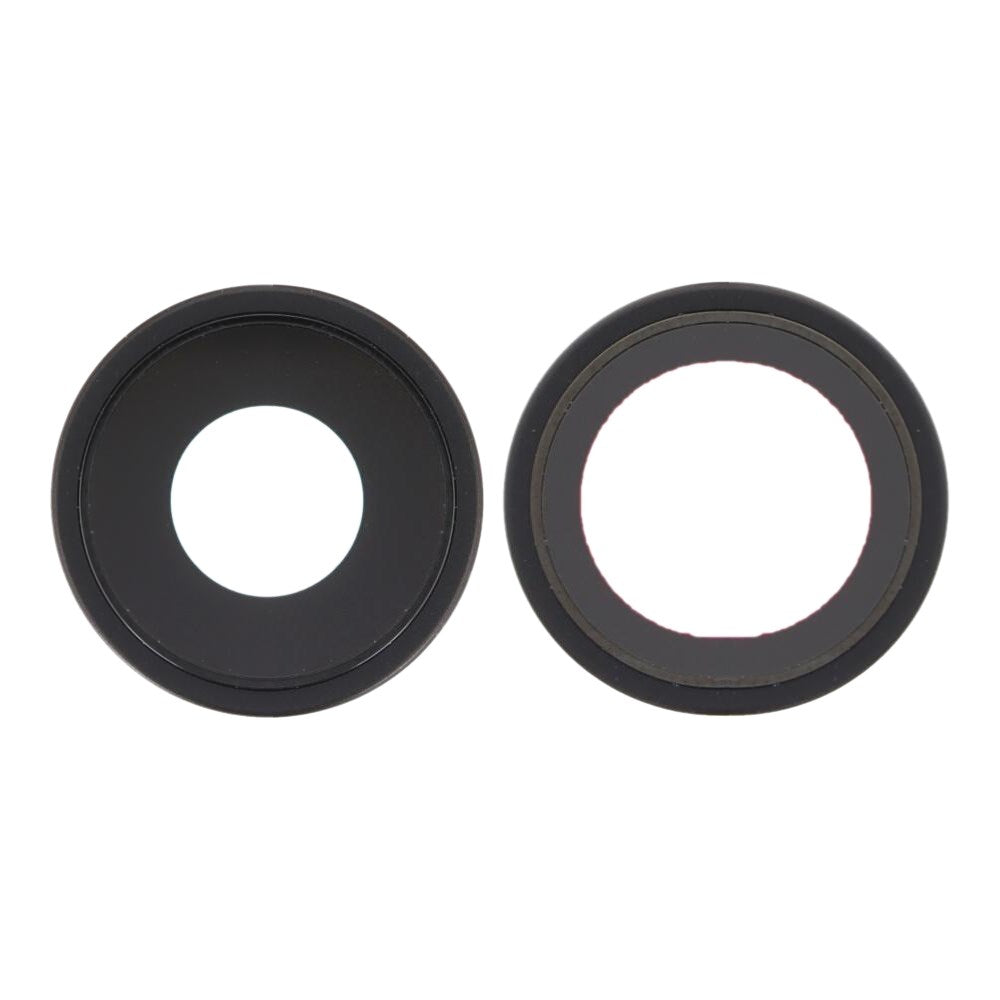 Lentilles caméra arrière + contours iPhone 16 Plus Noir