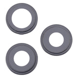 Lentilles caméra arrière + contours iPhone 16 Pro Max Noir