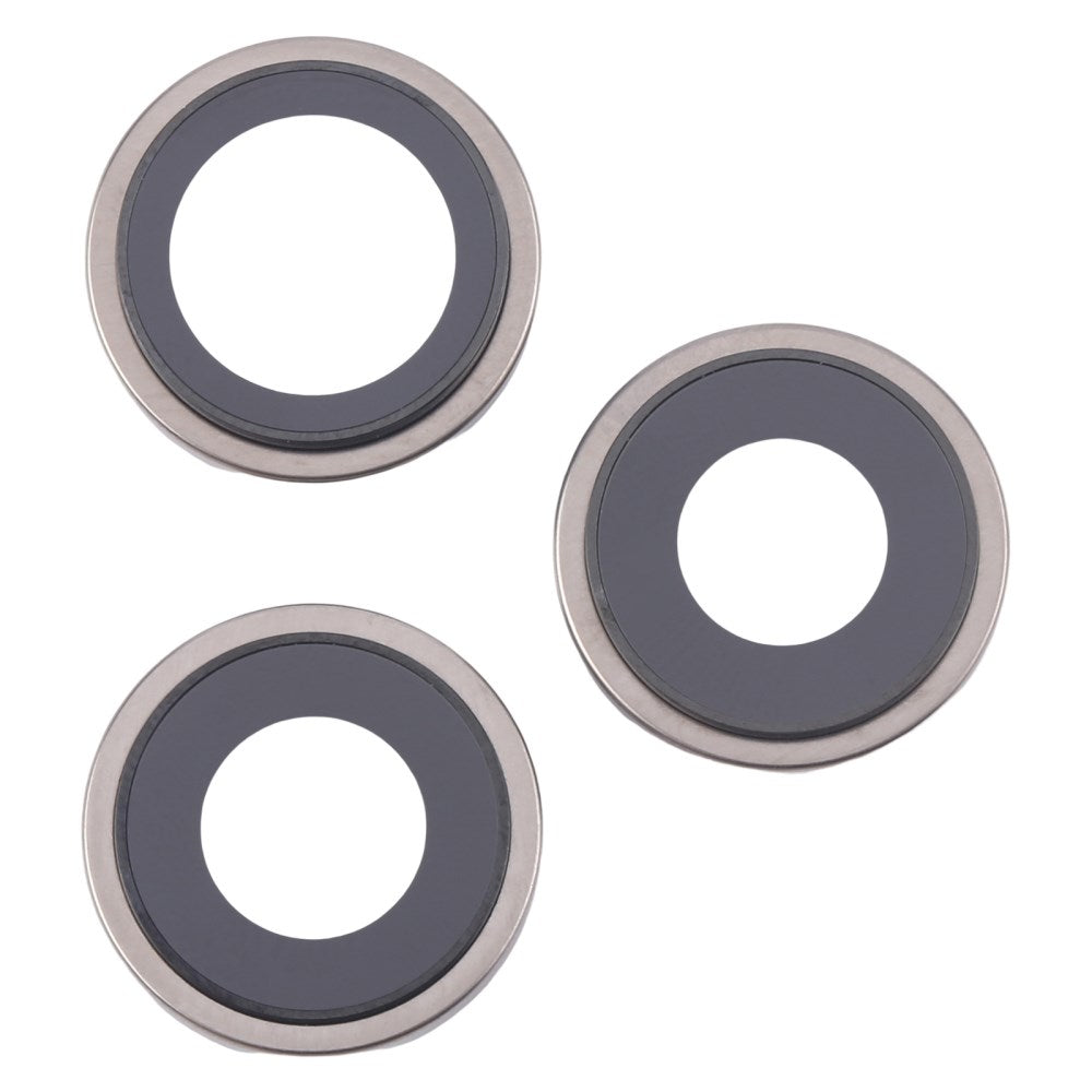 Lentilles caméra arrière + contours iPhone 16 Pro Max Titanium