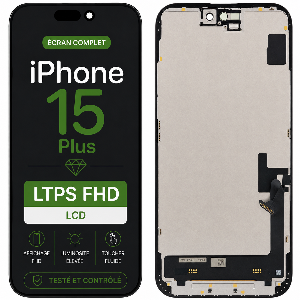Écran iPhone 15 Plus LTPS FHD