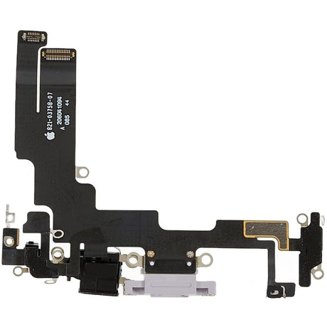Pièce d'origine Connecteurs de charge Connecteur de charge iPhone 14 Mauve