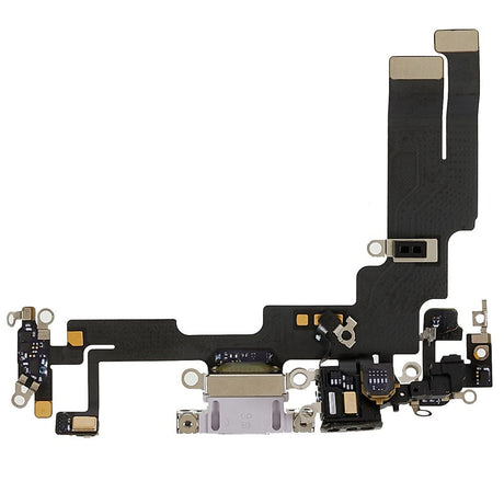 Pièce d'origine Connecteurs de charge Connecteur de charge iPhone 14 Mauve