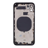 Pièce compatible Châssis Coque arrière iPhone 11 Noir