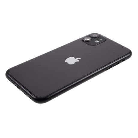 Pièce compatible Châssis Coque arrière iPhone 11 Noir