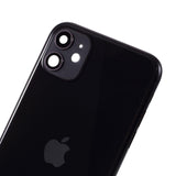 Pièce compatible Châssis Coque arrière iPhone 11 Noir
