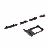 Pièce compatible Châssis Coque arrière iPhone 11 Noir