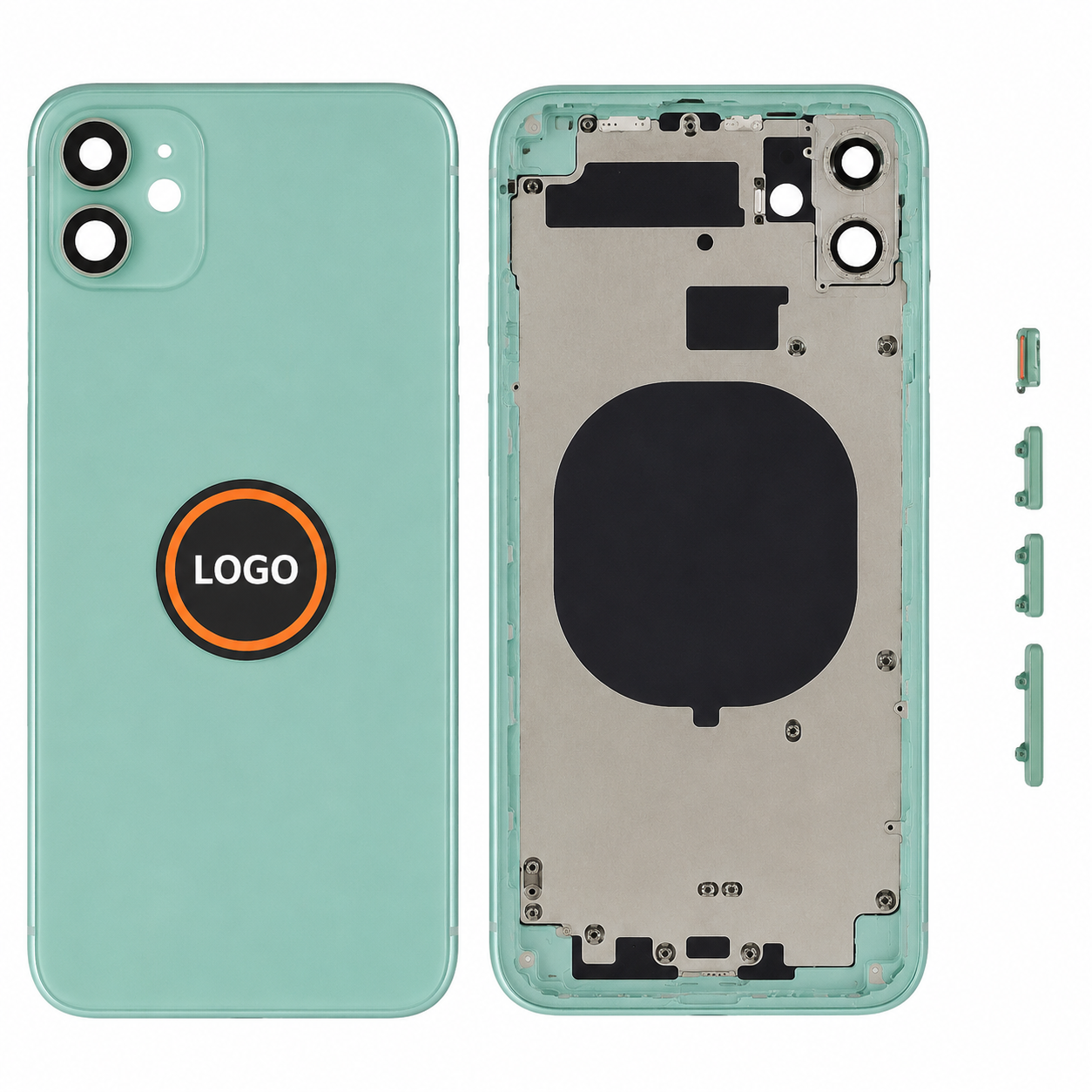 Châssis arrière iPhone 11 Vert