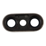 Pièce d'origine Caméras Lentille caméra arrière + contour iPhone Xs Blanc