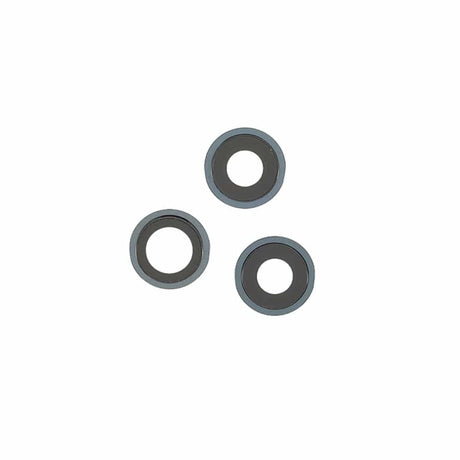 Pièce compatible Caméras Lentilles caméra arrière + contours iPhone 12 Pro Bleu Pacifique
