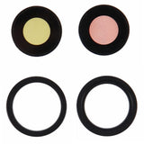 Pièce d'origine Caméras Lentilles caméra arrière + contours iPhone 15 Plus Noir