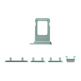 Pièce d'origine Composants Pack boutons volume + vibreur + power + tiroir SIM iPhone 11 Vert