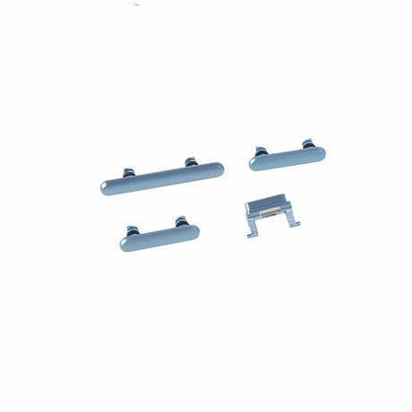 Pièce compatible Composants Pack boutons volume + vibreur + power + tiroir SIM iPhone Xr Bleu