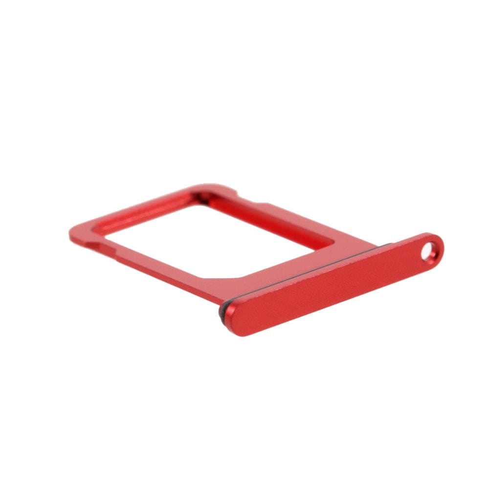 Pièce compatible Composants Tiroir SIM iPhone 12 Mini Rouge