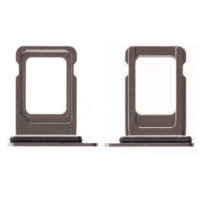 Pièce compatible Composants Tiroir SIM iPhone 12 Pro Max Blanc