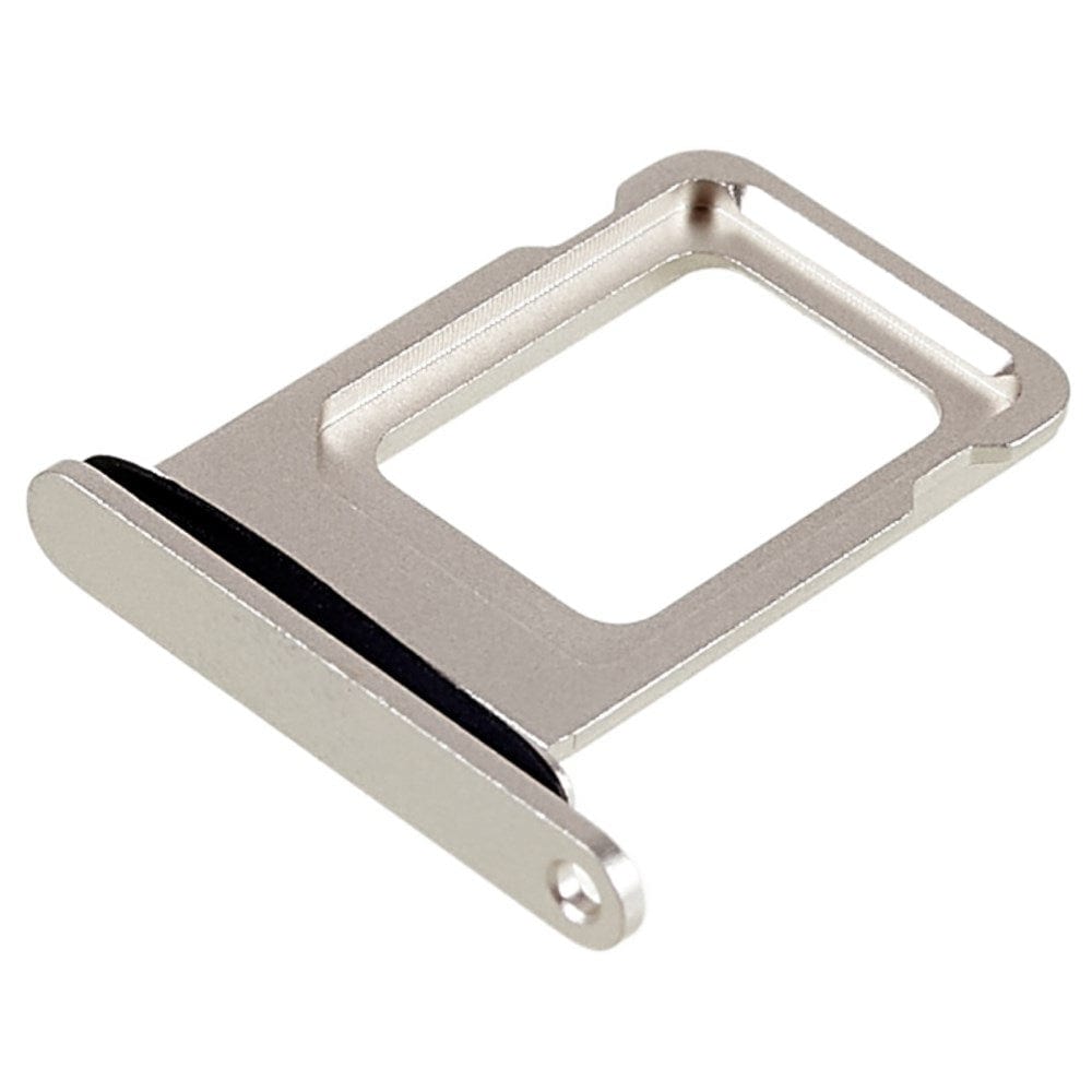 Pièce compatible Composants Tiroir SIM iPhone 14 Blanc