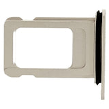 Pièce compatible Composants Tiroir SIM iPhone 14 Blanc