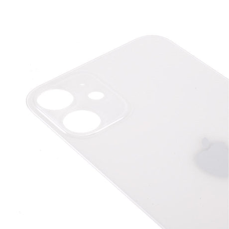 Pièce compatible Vitres arrières Vitre arrière (Adhésif) iPhone 12 Blanc