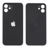 Pièce compatible Vitres arrières Vitre arrière (Adhésif) iPhone 12 Mini Noir