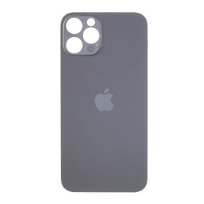 Pièce compatible Vitres arrières Vitre arrière (Adhésif) iPhone 12 Pro Graphite