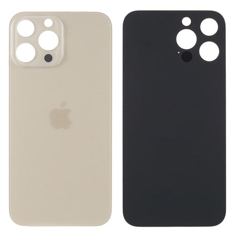 Pièce compatible Vitres arrières Vitre arrière (Adhésif) iPhone 13 Pro Max Gold