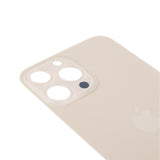 Pièce compatible Vitres arrières Vitre arrière (Adhésif) iPhone 13 Pro Max Gold