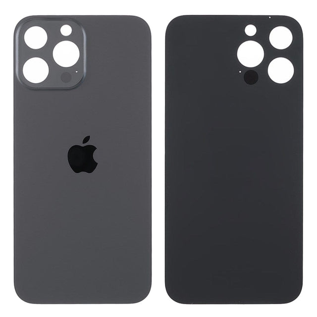 Pièce compatible Vitres arrières Vitre arrière (Adhésif) iPhone 13 Pro Max Noir