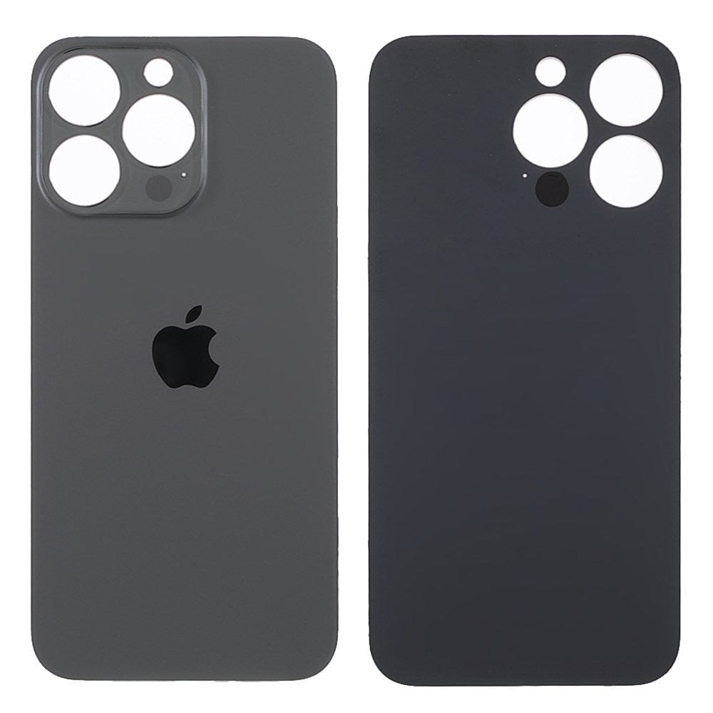 Pièce compatible Vitres arrières Vitre arrière (Adhésif) iPhone 13 Pro Noir