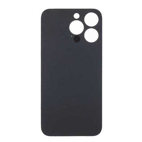 Pièce compatible Vitres arrières Vitre arrière (Adhésif) iPhone 13 Pro Noir