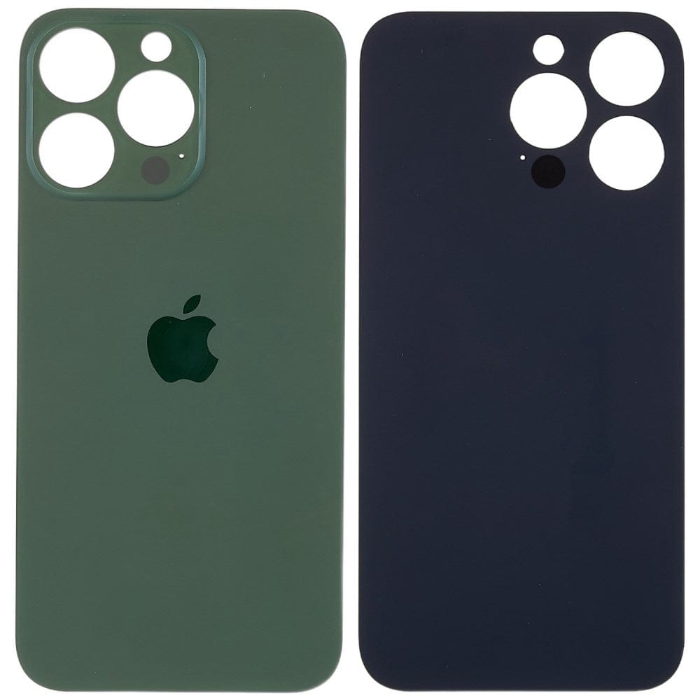 Pièce compatible Vitres arrières Vitre arrière (Adhésif) iPhone 13 Pro Vert