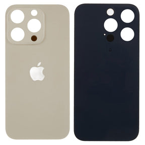 Pièce OEM Vitres arrières Vitre arrière (Adhésif) iPhone 14 Pro Gold