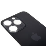 Pièce OEM Vitres arrières Vitre arrière (Adhésif) iPhone 14 Pro Noir