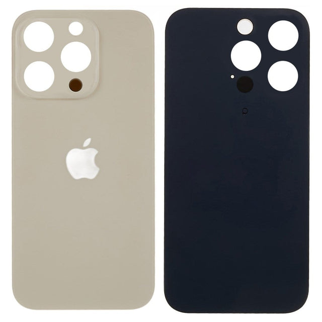 Pièce compatible Vitres arrières Vitre arrière (Adhésif) Phone 14 Pro Max Gold