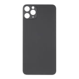 Livraison gratuite Vitres arrières Vitre arrière iPhone 11 Pro Max Noir (Big Hole)