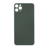 Livraison gratuite Vitres arrières Vitre arrière iPhone 11 Pro Vert (Big Hole)