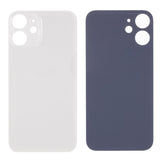 Livraison gratuite Vitres arrières Vitre arrière iPhone 12 Blanc (Big Hole)